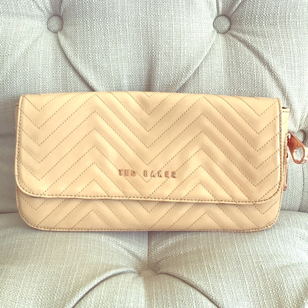 Ted Baker Nude Clutch